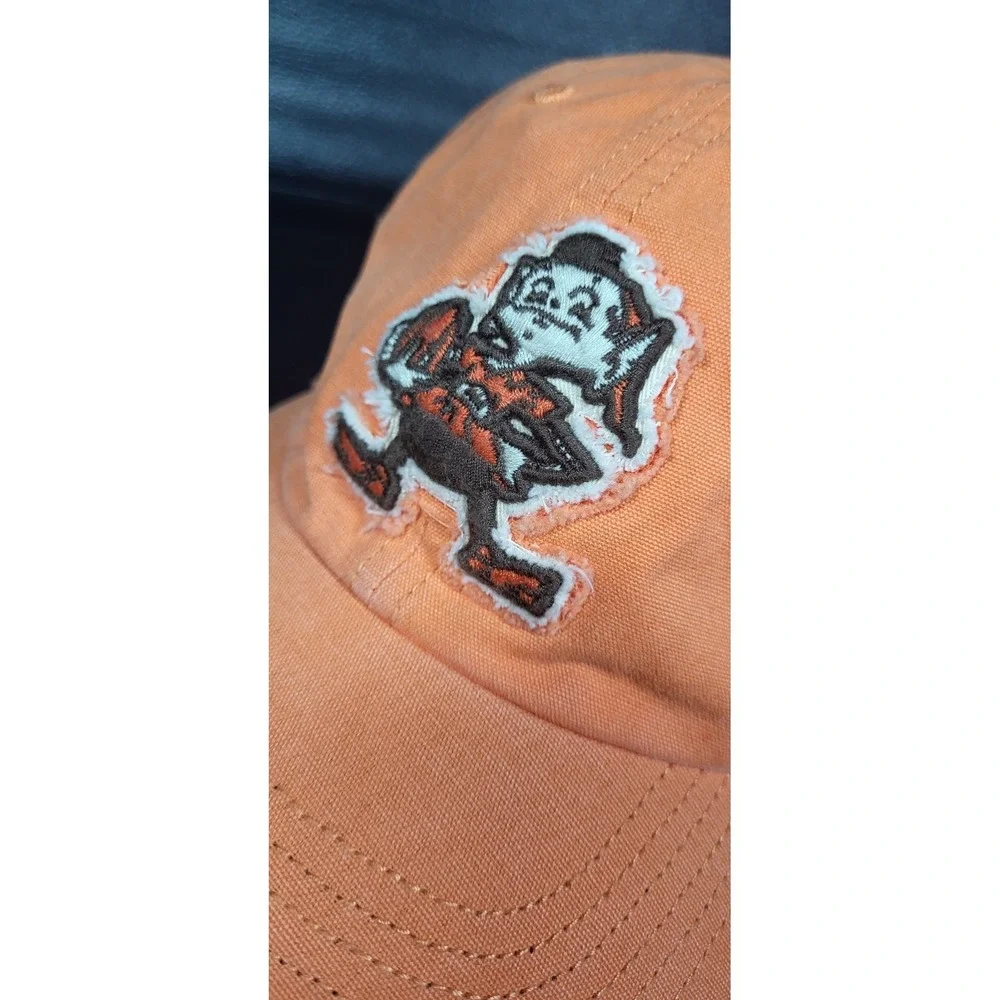 '47 Brand Cleveland Browns NFL Clean Up Hat Adjustable Cap Embroidered Elf Logo